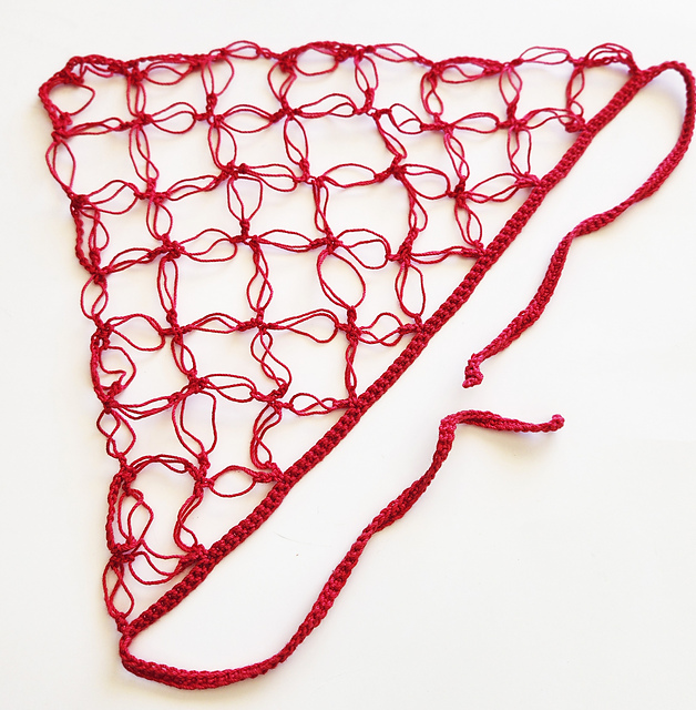 Triangle head scarf