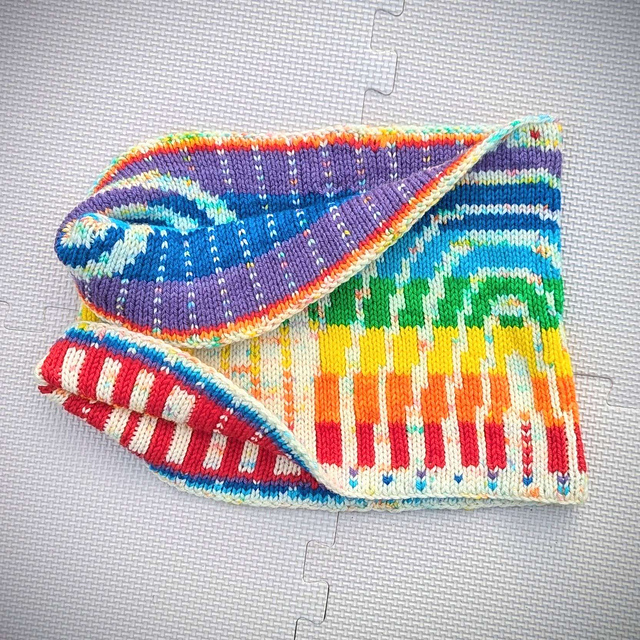 Prismatic Joy Cowl