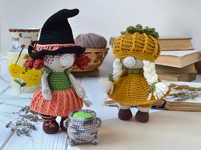 Fall Gnome Dolls