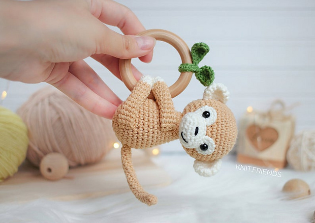 Ravelry: Rattle monkey pattern by Svetlana Berdnikova