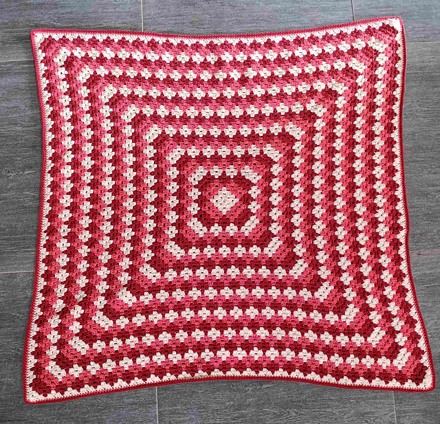 Granny Diamond Blanket