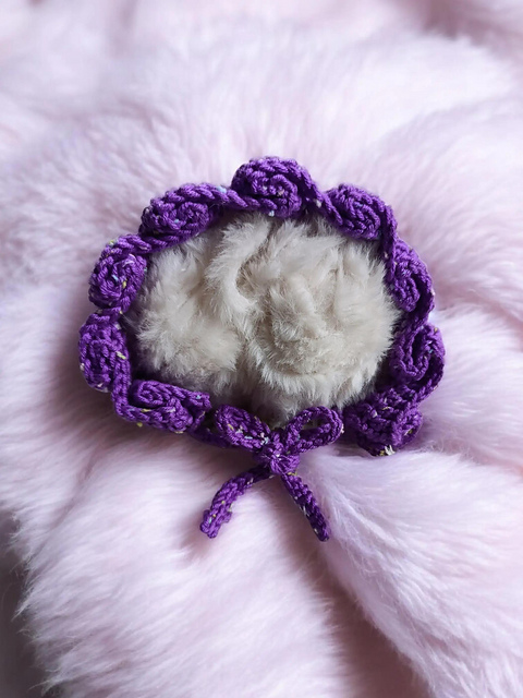 Pleated Baby Bonnet