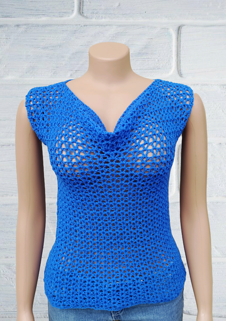 Cowl neck top