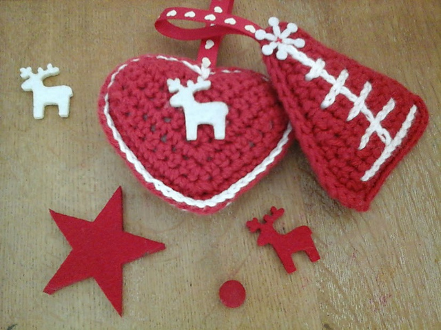 Scandi festive baubles