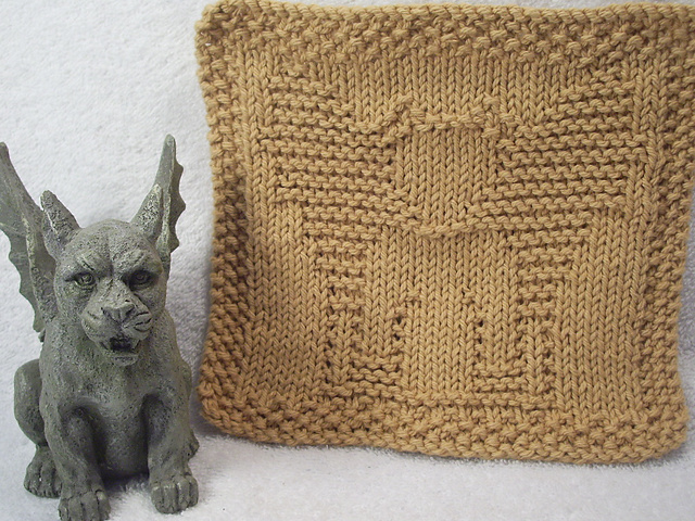 Gargoyle Dishcloth
