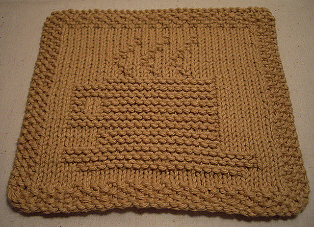 Cuppa Cheer Dishcloth