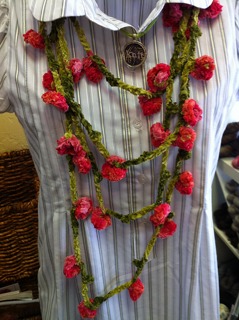 Rose Garland Scarf