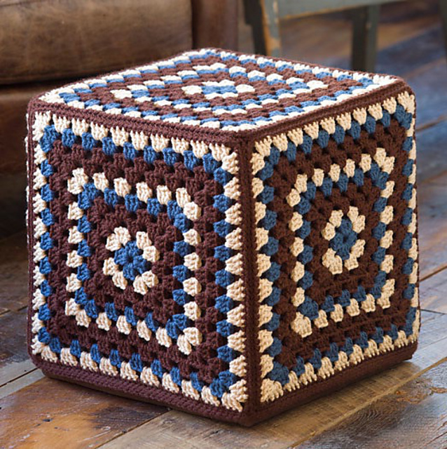 Granny Ottoman Cover