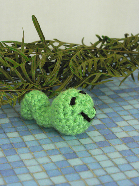 Worm Amigurumi