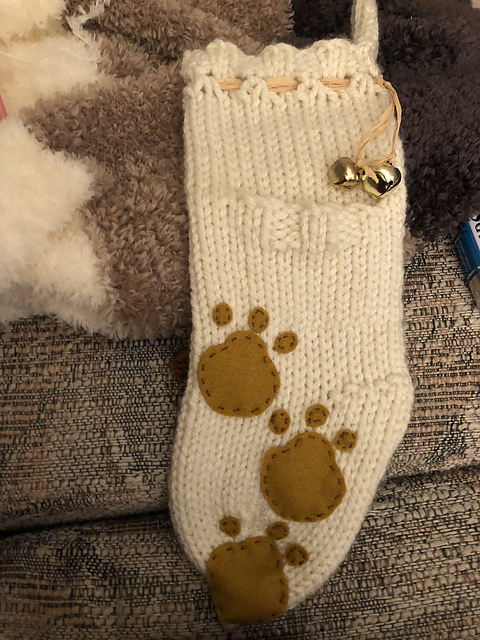 5842 Dekosocke / Decorative stocking