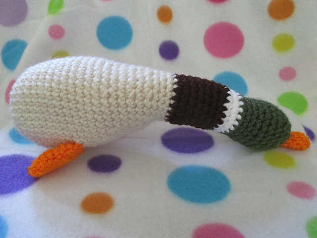 Mallard Duck dog toy