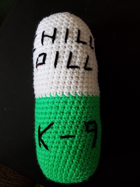 Chill Pill Dog Toy