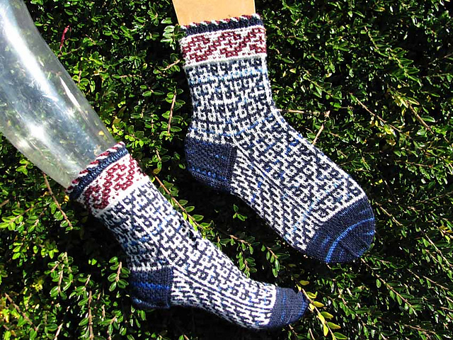 Mosaik-Socken