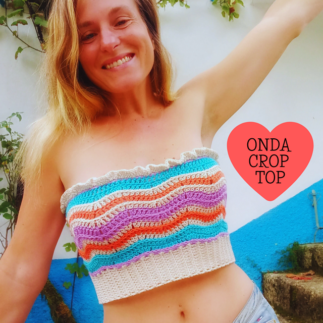 Ravelry: Onda Crop Top pattern by Travelling Threads/Alex Holbrooke