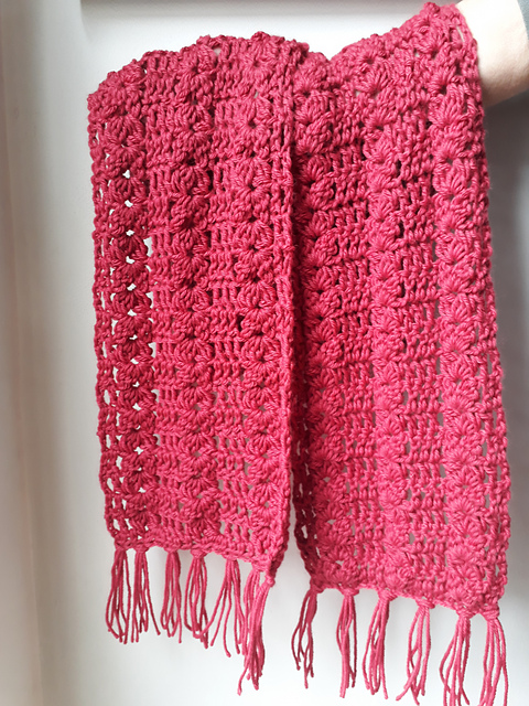 Twin Leaves Scarf