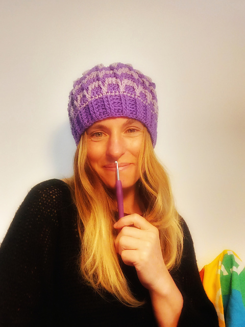 Loops and Ladders Beanie Hat