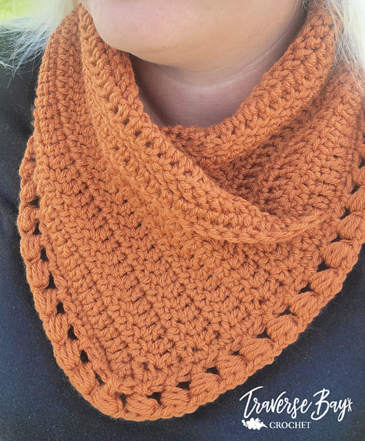 Herringbone Bead Neck Warmer
