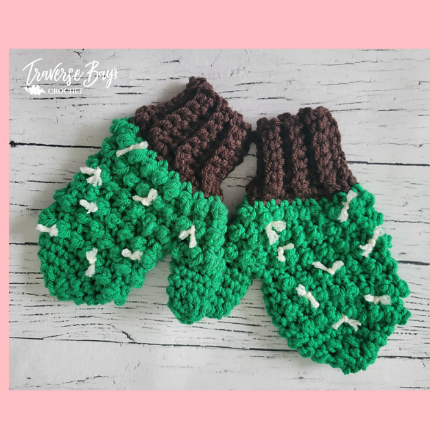 Child Cactus Mittens