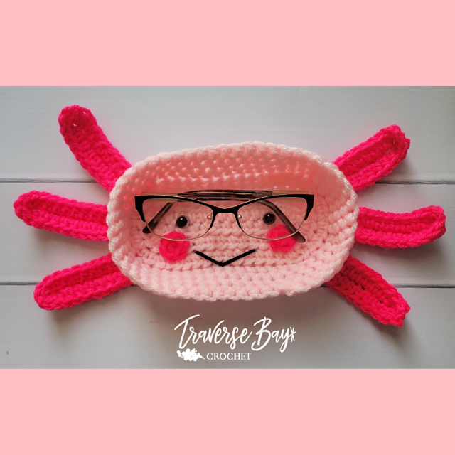 Axolotl Glasses Case