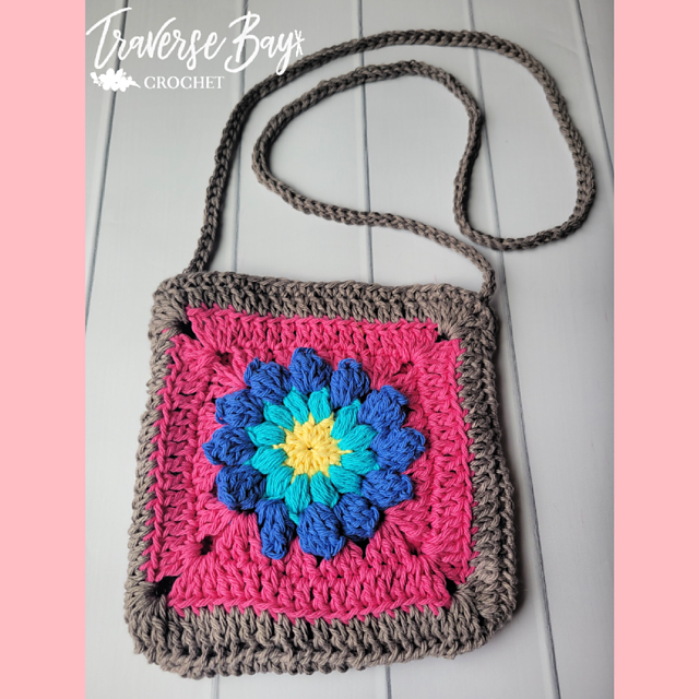 Flower Granny Bag