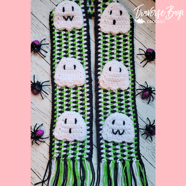 Halloween Ghost Scarf