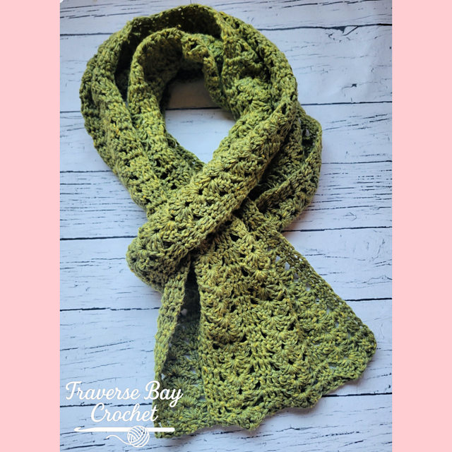 Shell Lace Scarf