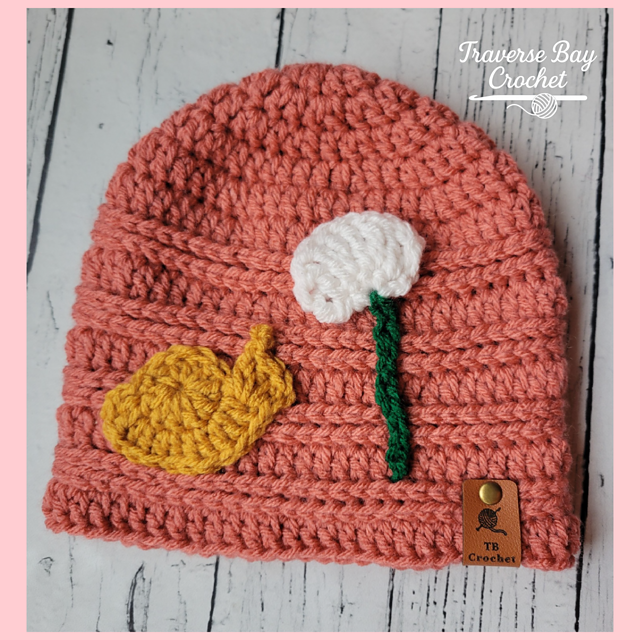 Snail Dandelion Beanie