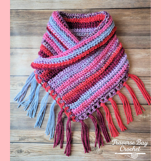 Faux Knit Neck Warmer