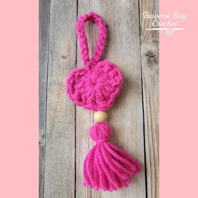 Heart Bag Charm