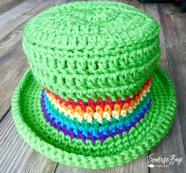 St. Pattie's Rainbow Hat