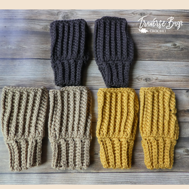Campfire Fingerless Gloves
