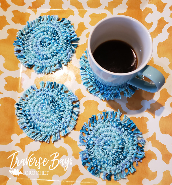 Boho Fringe Coasters