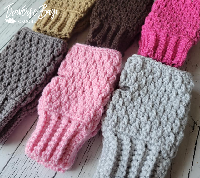 Alpine Fingerless Mittens