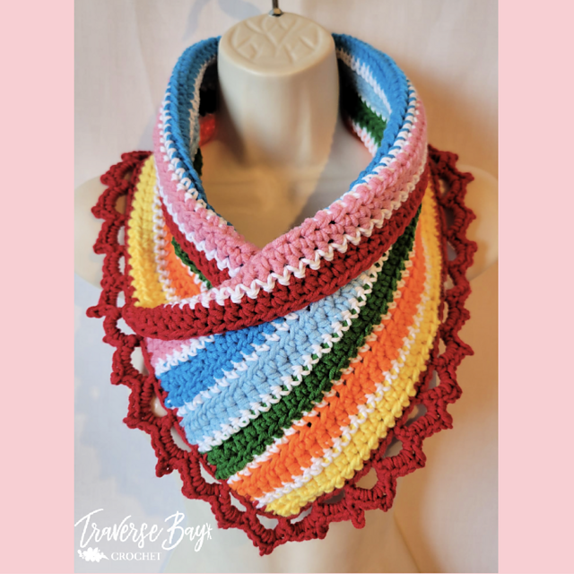 Striped Neck Warmer
