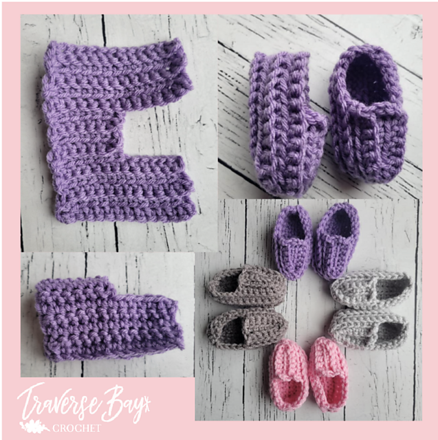 Beginner Baby Booties