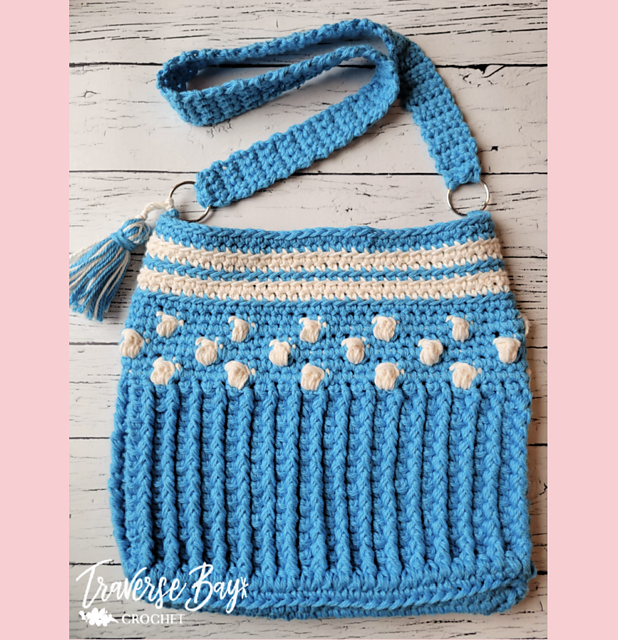 Stripe Bobble Bag