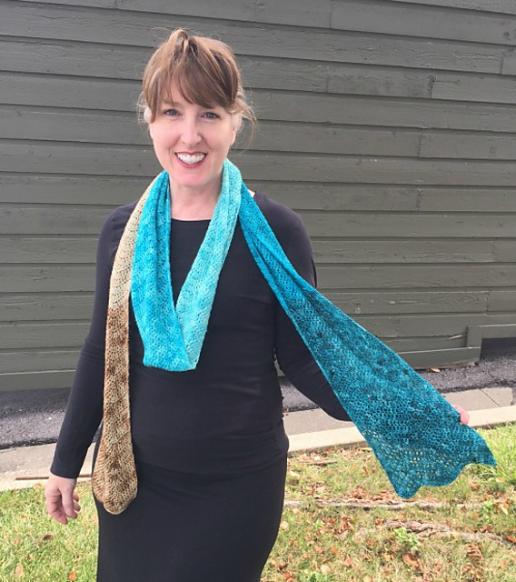 Floats Your Boat Ripple Scarf