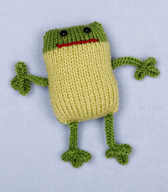 Loom Knit 2-Color Frog #L10045