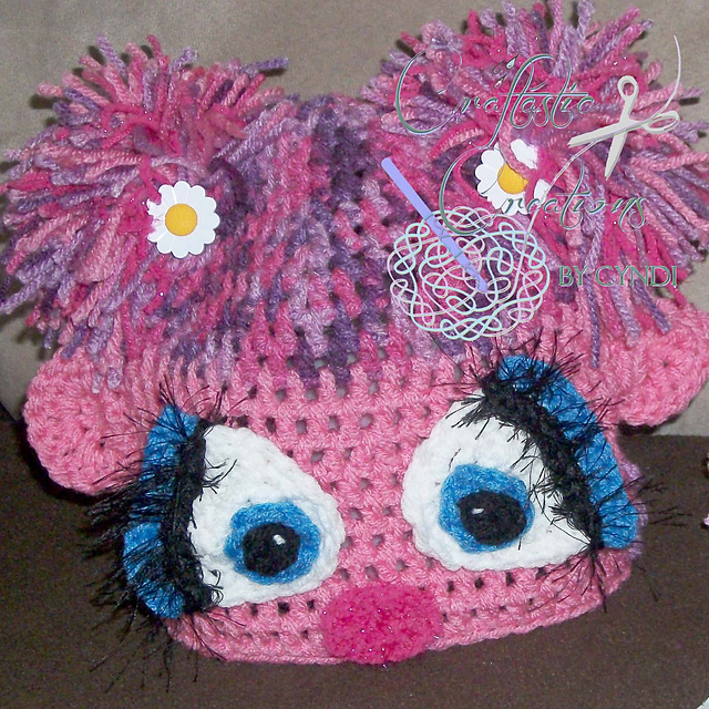 Pink Fairy Monster Hat