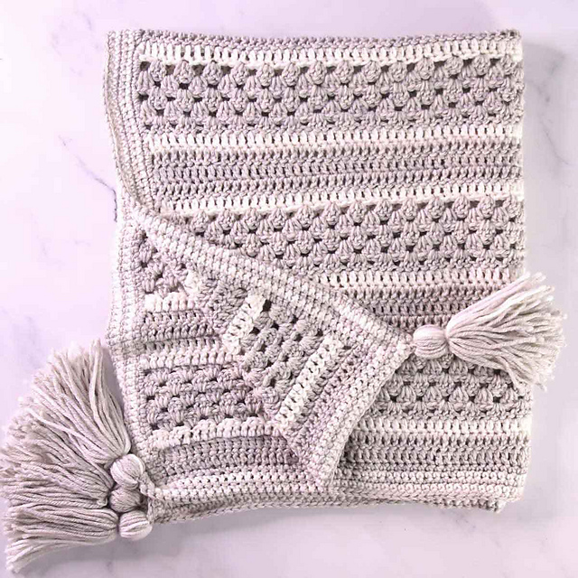 Granny Stripe Throw