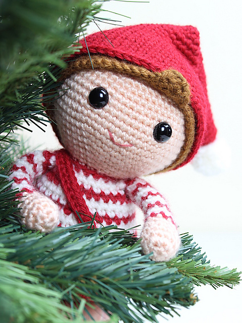 Amigurumi Christmas Elf - Merry