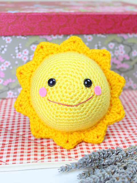 Amigurumi Sun - Mr Golden