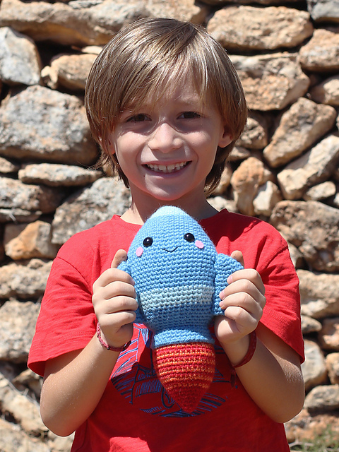 Amigurumi Rocket - Ray
