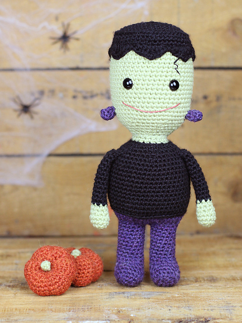 Amigurumi Halloween Frankenstein- Frankie