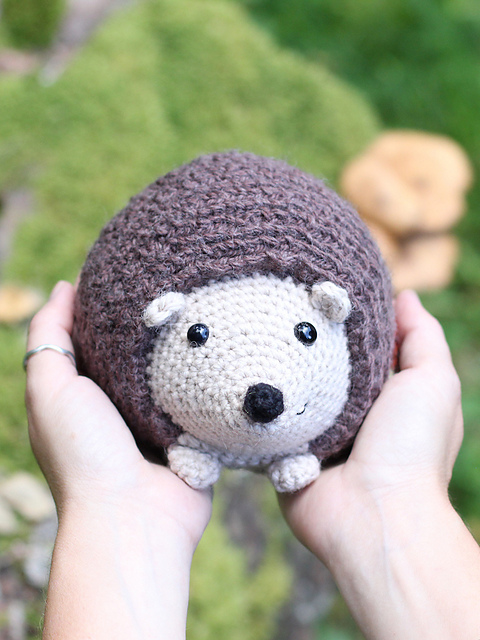 Amigurumi hedgehog - Lou