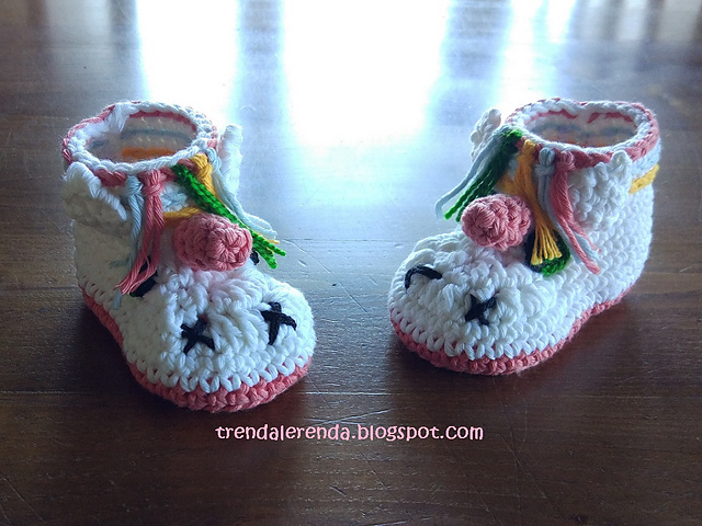 Unicorn Booties