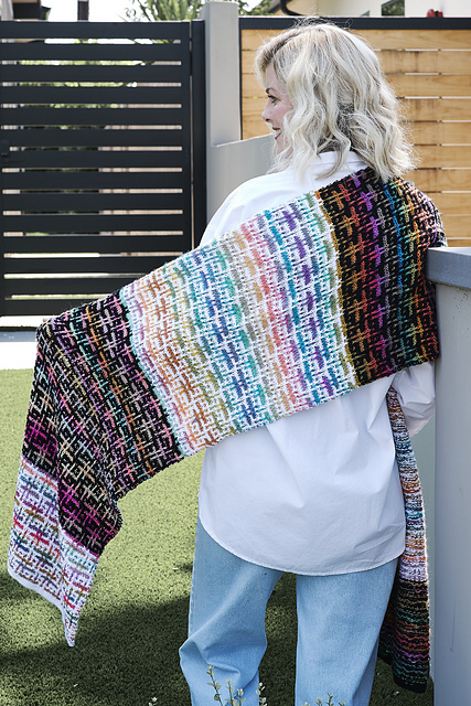 6901-I Colorissimo & Merino 6 Crossed Mosaic