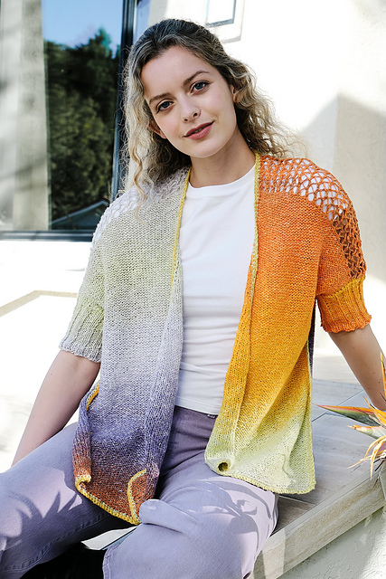 Ravelry: #7000-H Apex Eyelet Shoulder Vent Side T pattern by Barry