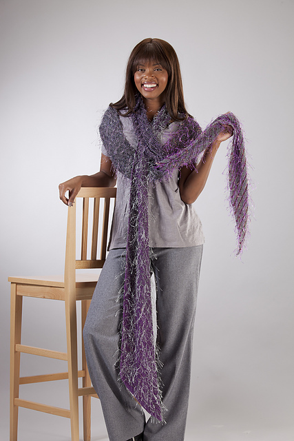 5300B Transitions & Eyelash Metal Shawl