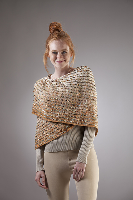 5300C Transitions & Flora Half Circle Shawl